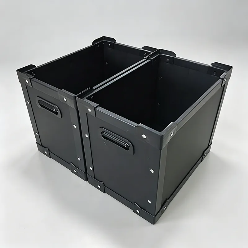 Antistatische omzetbox voor holle platen